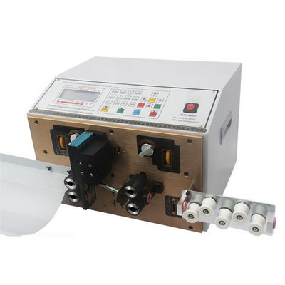Alambre discreto eléctrico y conductor multi Cable Stripping Machine