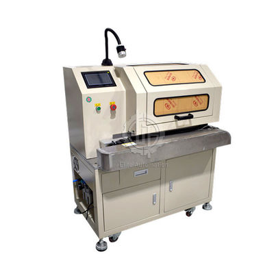 máquina de proceso del alambre de la longitud 2400pcs/H de 80m m para torcer capa que protege