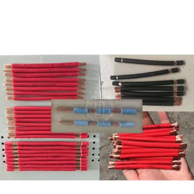 Corte del cable impulsor de cuatro ruedas y desmontaje para la máquina de proceso del alambre con la pantalla LCD color