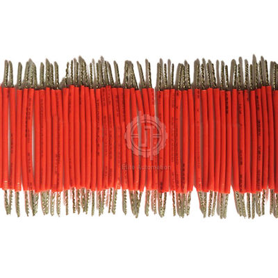 Doble-lado del cable controlado del PLC que corta la máquina que tuerce y de estanar de desmontaje
