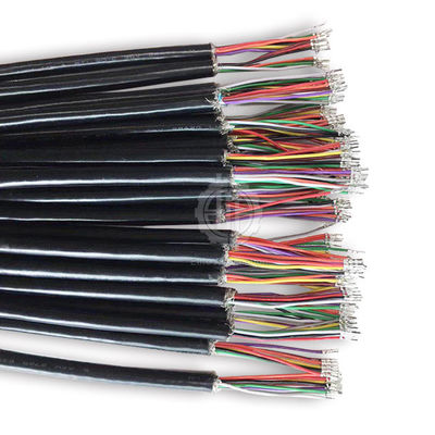 La base del cable ata con alambre la máquina de desmontaje y que prensa con la pantalla a color y los motores servos del PLC