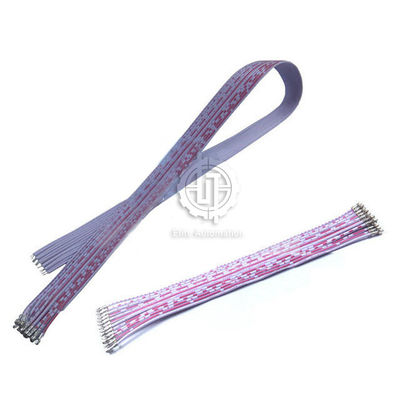 Dos máquina que prensa del alambre de los extremos 0.7s/Pcs para 12 Pin Flat Cable