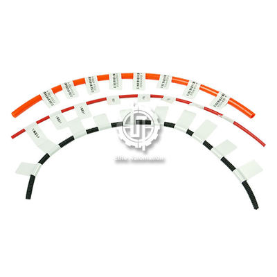Longitud automática 40-140m m de la anchura 10-52m m de la máquina de etiquetado de los cables/de las mangueras