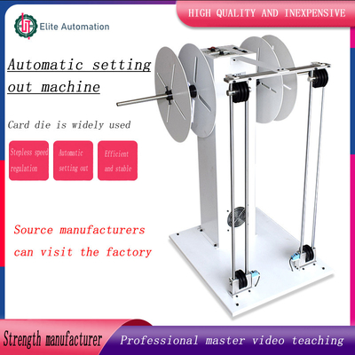 La inducción automática completa paga apagado el marco paga de la rotación de la bobina del carrete